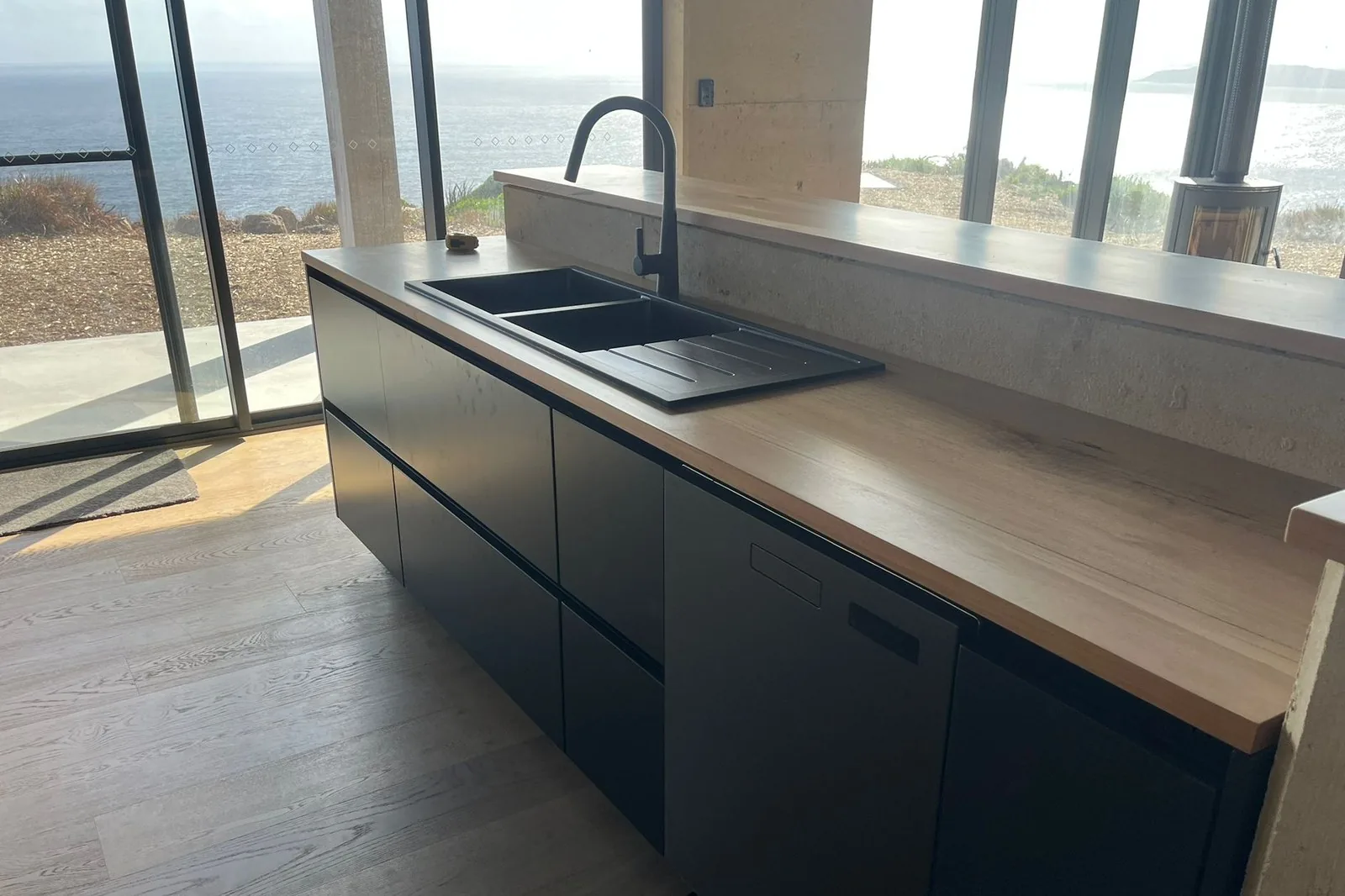 Ash lacquer doors