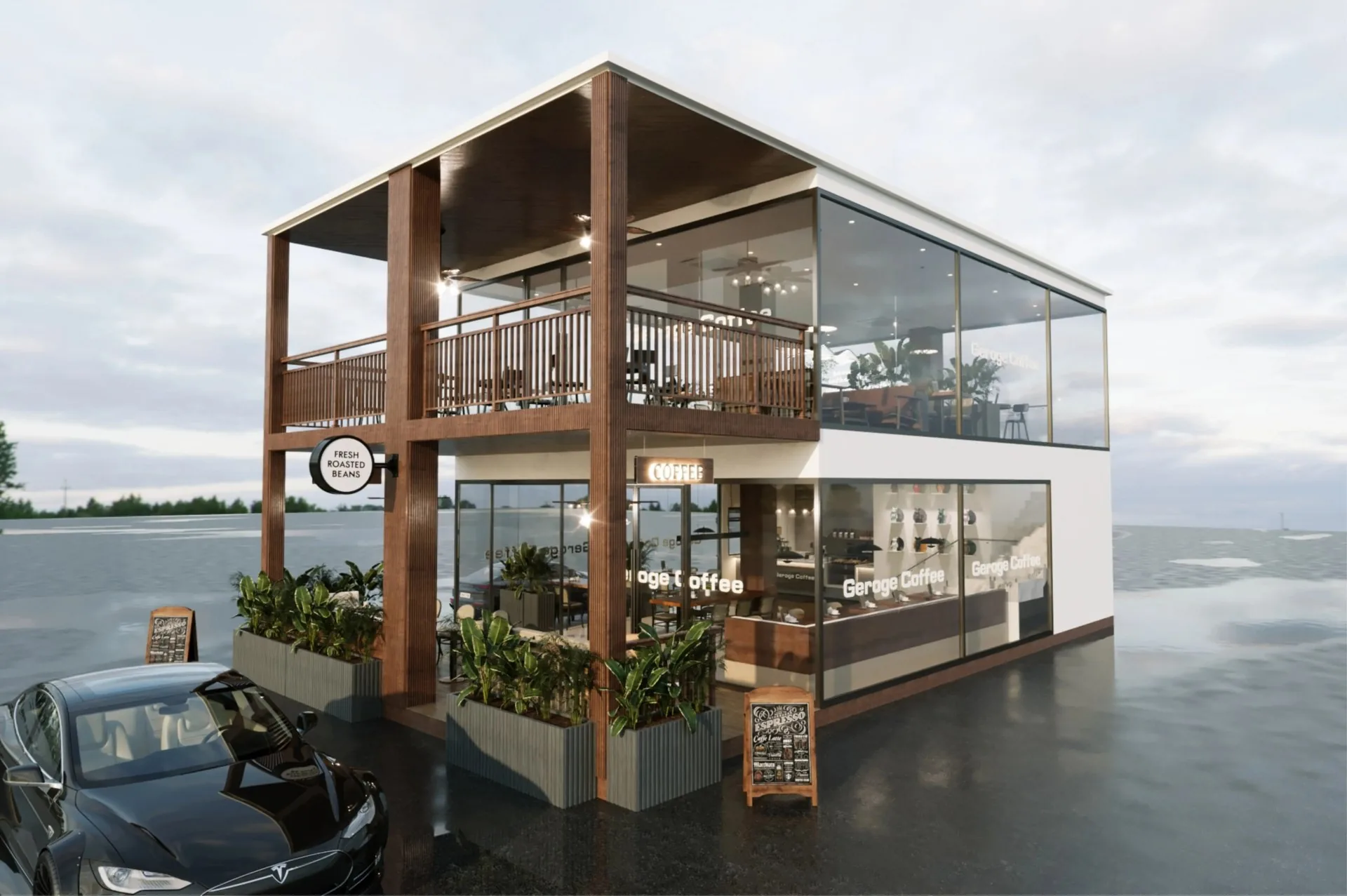 Restaurant with dining and leisure areas, Guangzhou 2026
